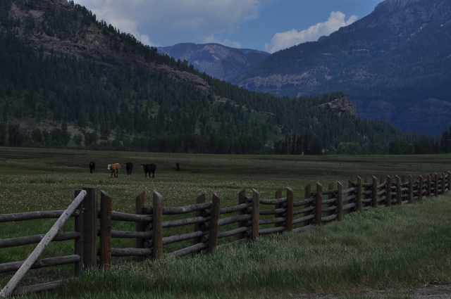 Highway 160 between Pagosa Springs and Wolf Creek Pass